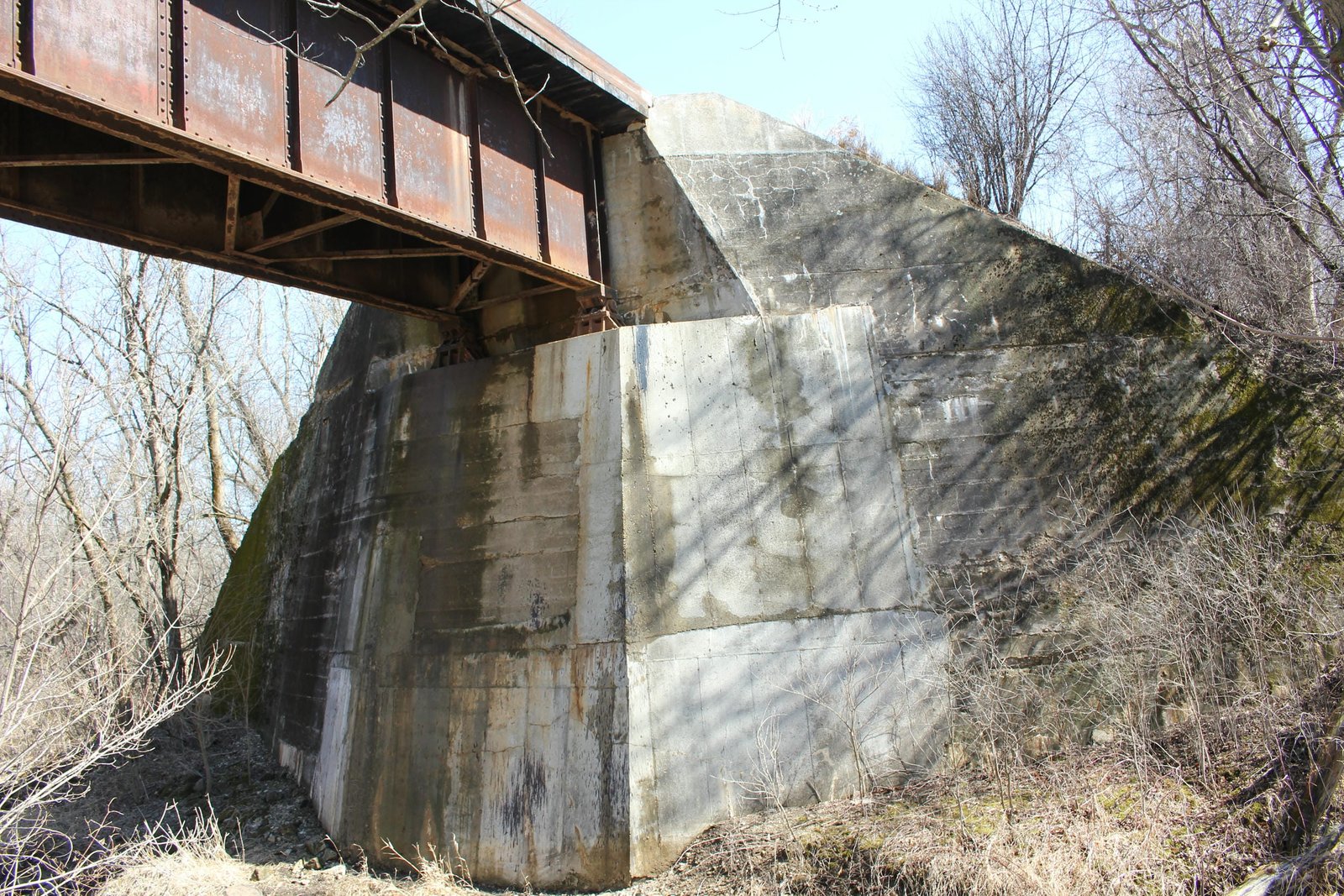 East abutment